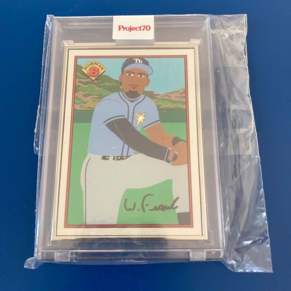 Topps Project 70, Wander Franco Baseball Card by Keith Shore, 48 of 89, #10